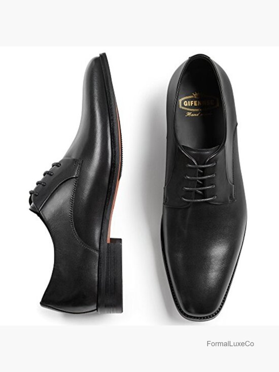 Men\'s Handmade Leather Oxford Dress Shoes Lace Up Formal main image 6